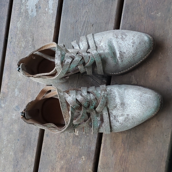 Anthropologie Seychelles So Blue Boots sz 6.5 Women's Shoes - Picture 5 of 12